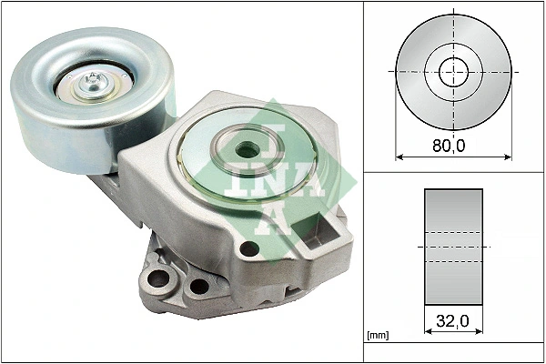 Belt Tensioner, V-ribbed belt